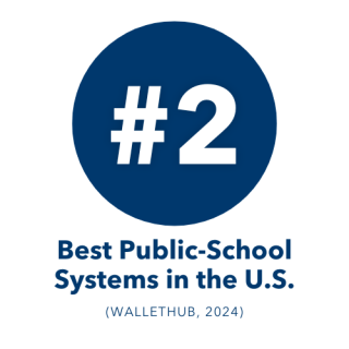 #2 best public school systems in the U.S.